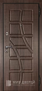 Дверь в коттедж современная входная №21 внешняя - фото