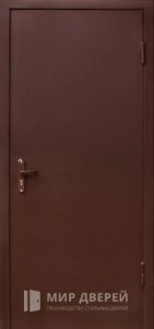 Стальная дверь современная в офис №2 внешняя - фото